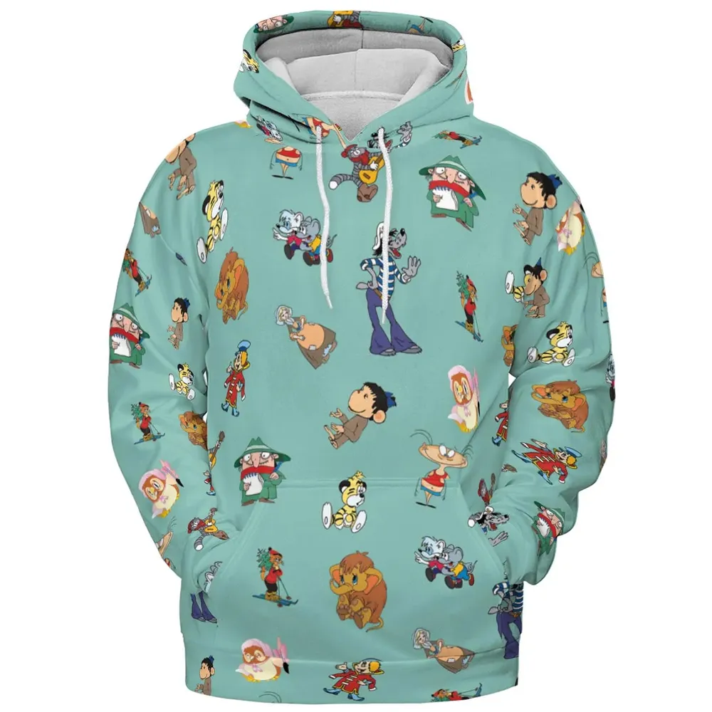 Russian Cartoon Characters All-over Print Hoodie - 2