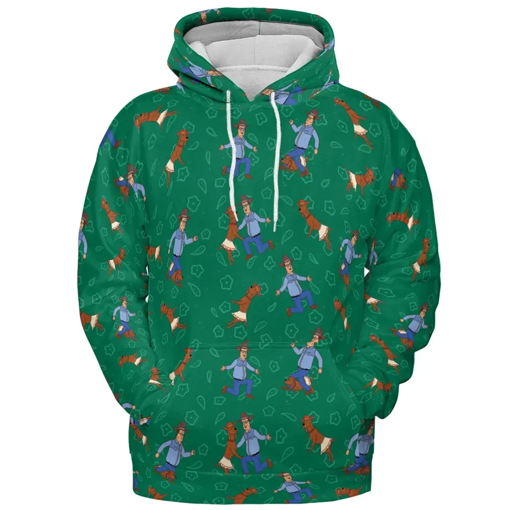Hank Hill and Ladybird Dancing All-over Print Hoodie - 2