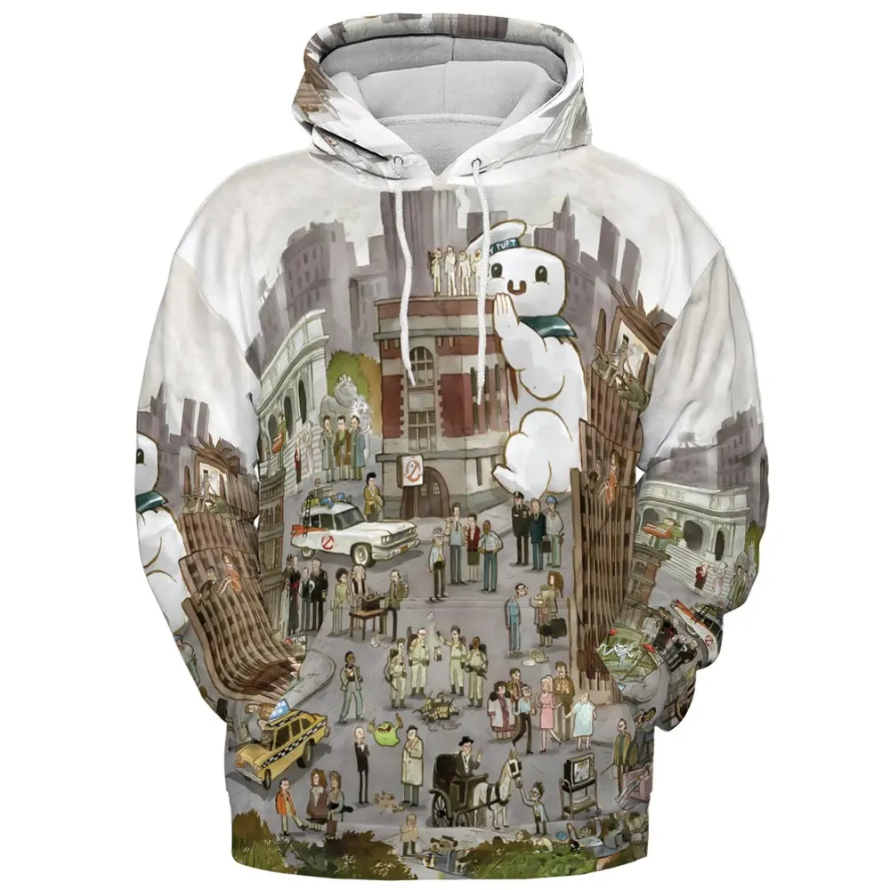 Ghostbusterland Ghostbusters All-over Print Hoodie - 2