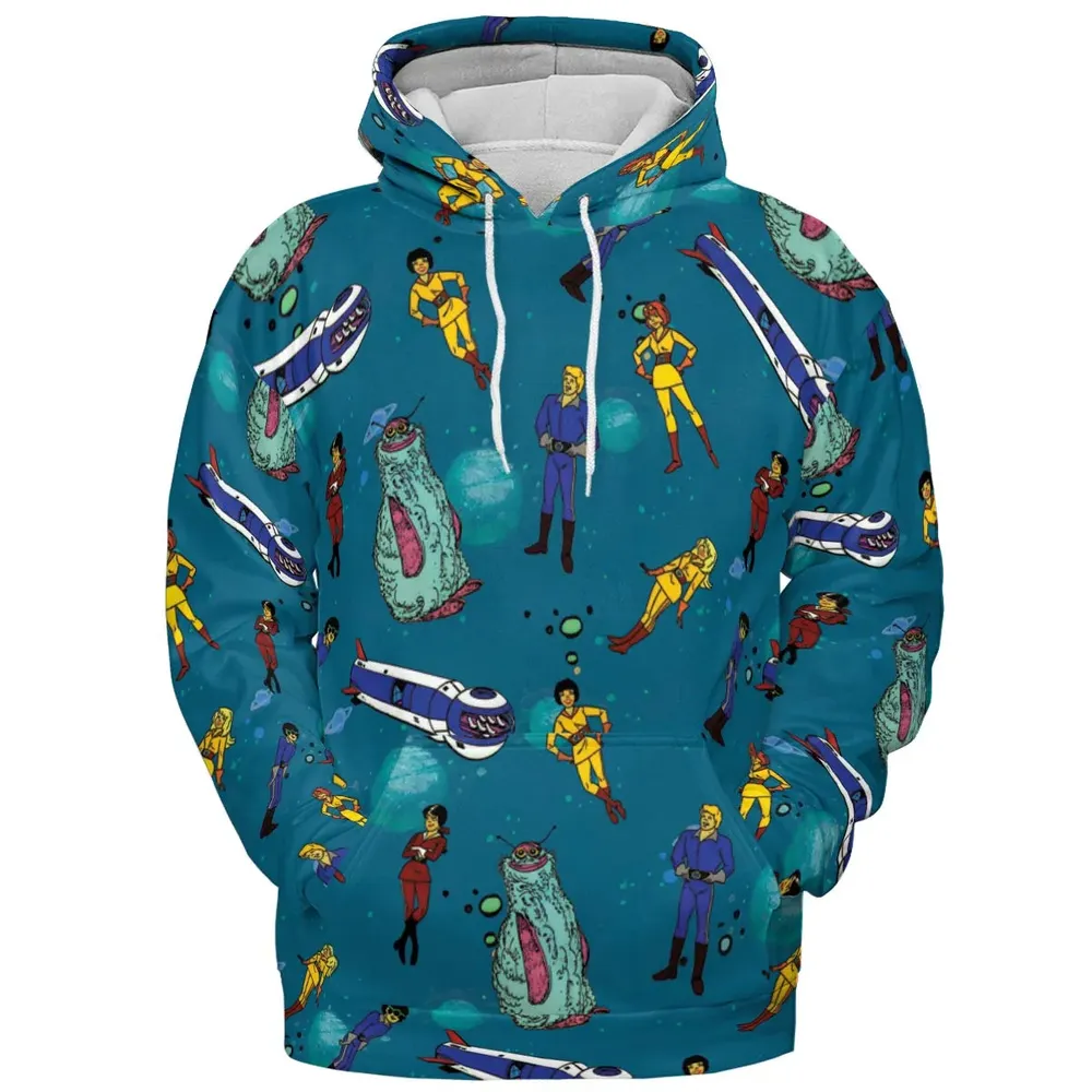 Josie And The Pussy Cats in Outer Space All-over Print Hoodie - 2