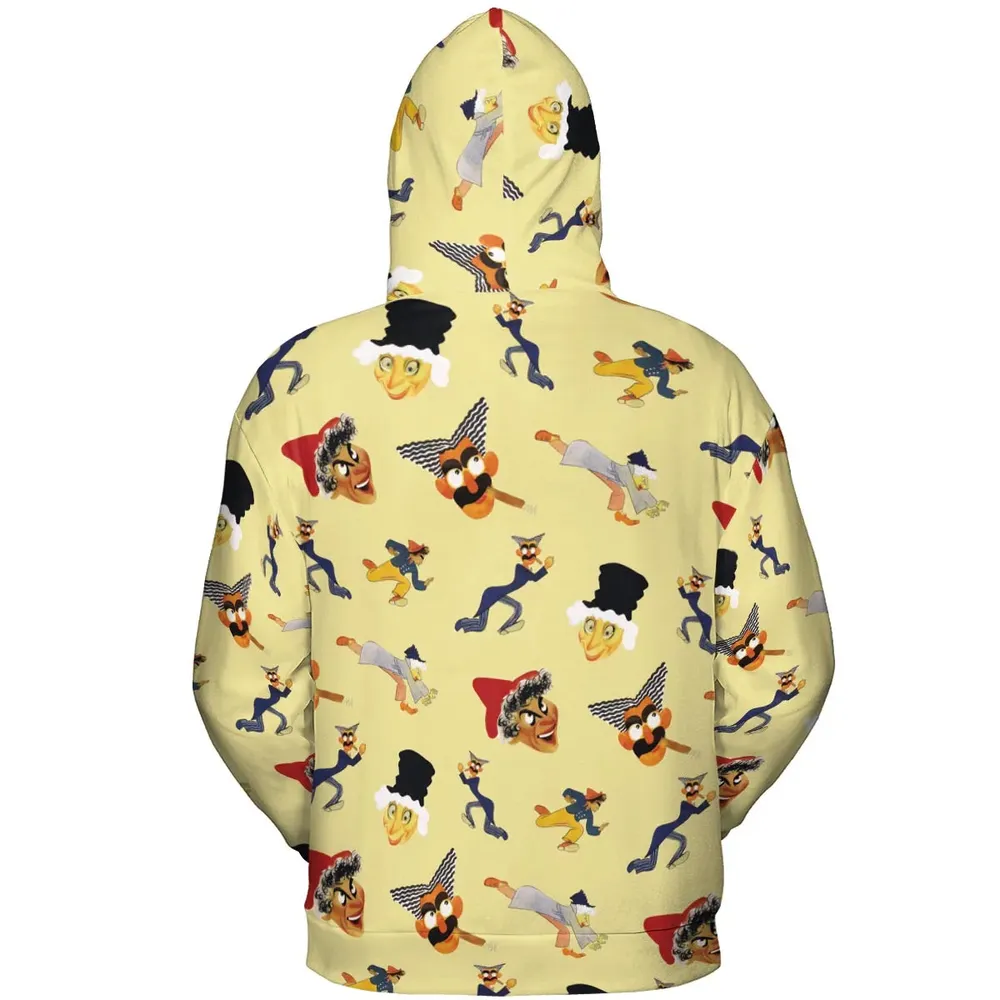 Room Service The Marx Bros All-over Print Hoodie - 4