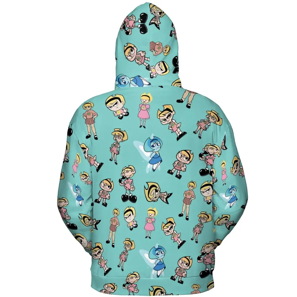 The Grim Adventures of Billy and Mandy All-over Print Hoodie - 4