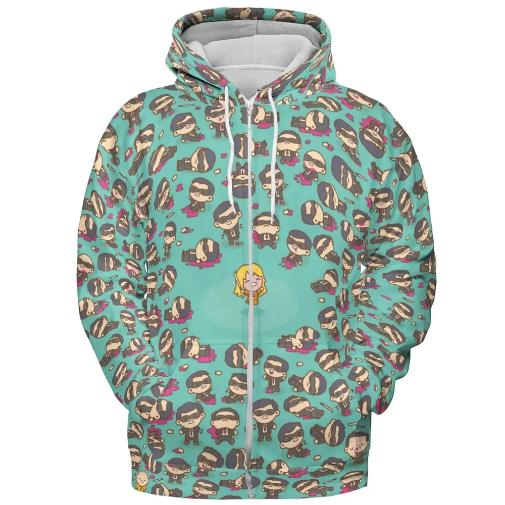Kill Bill Drip All-over Print Hoodie - 3