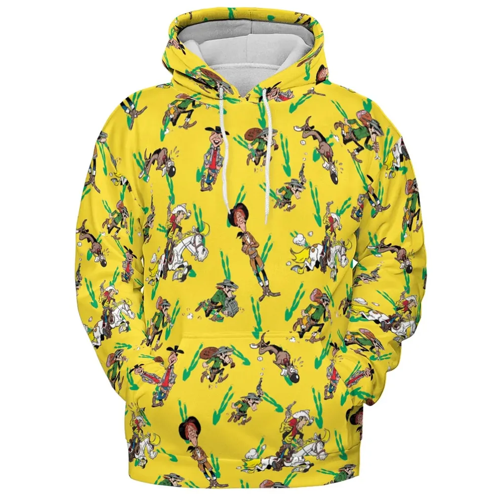Dead End City Lucky Luke All-over Print Hoodie - 2