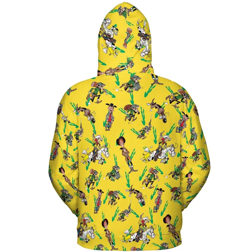Dead End City Lucky Luke All-over Print Hoodie - 4
