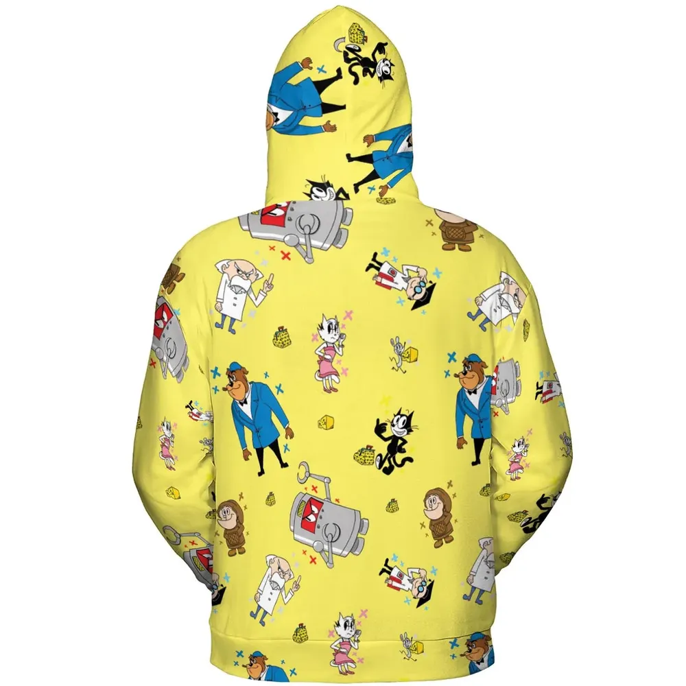 Felix The Cat Characters All-over Print Hoodie - 4