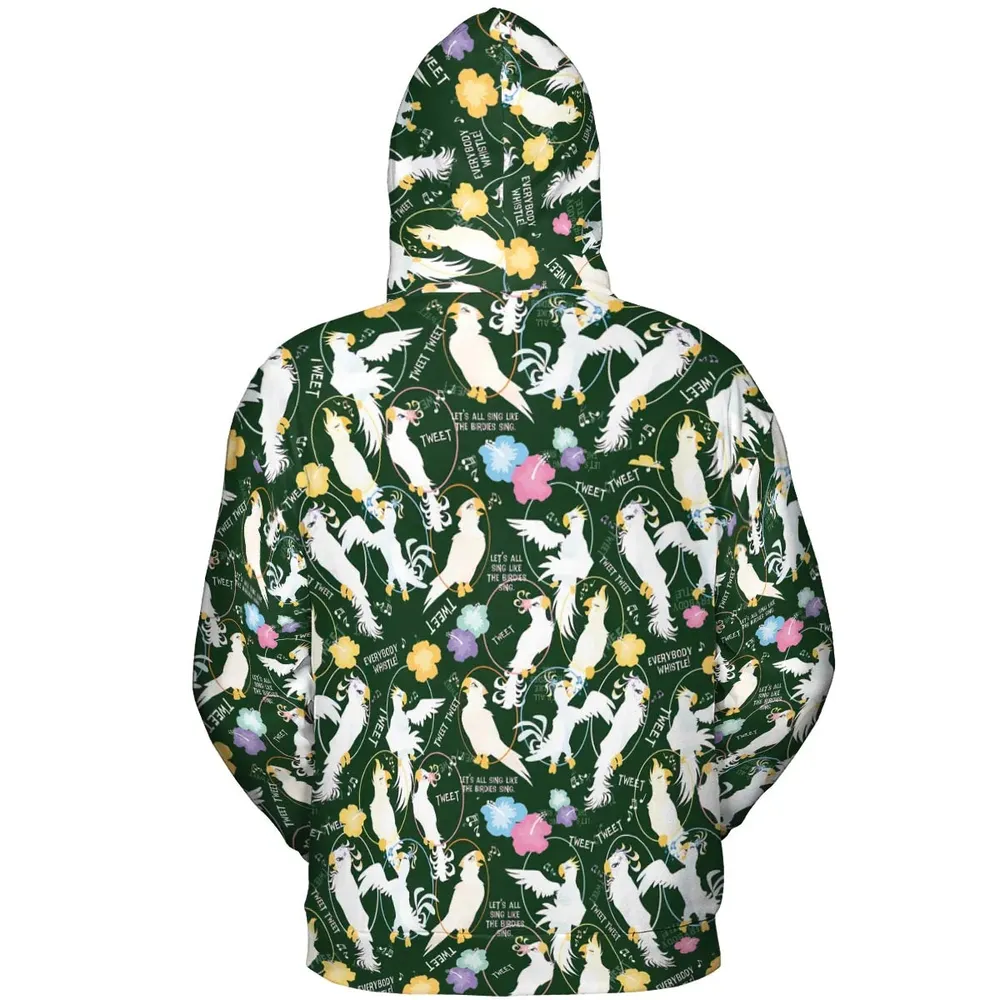 Tiki Room Showgirls All-over Print Hoodie - 4
