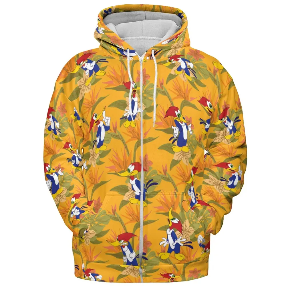 Woody Woodpecker All-over Print Hoodie - 3