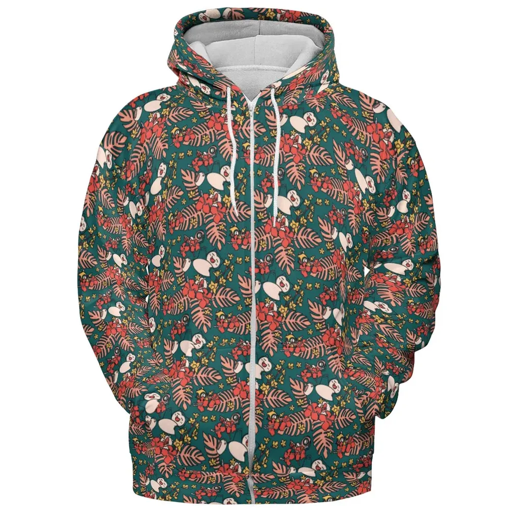 Snap Snorlax Pokemon All-over Print Hoodie - 3
