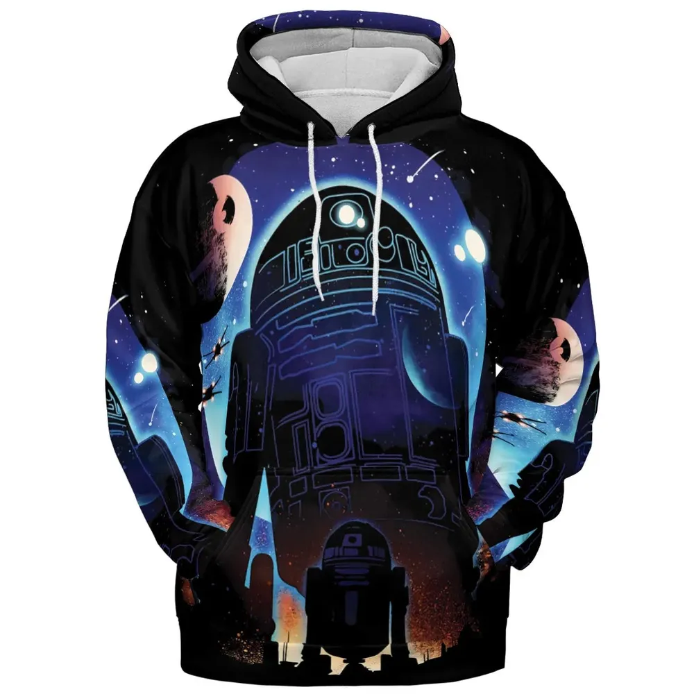 Droid Night Star Wars All-over Print Hoodie - 2