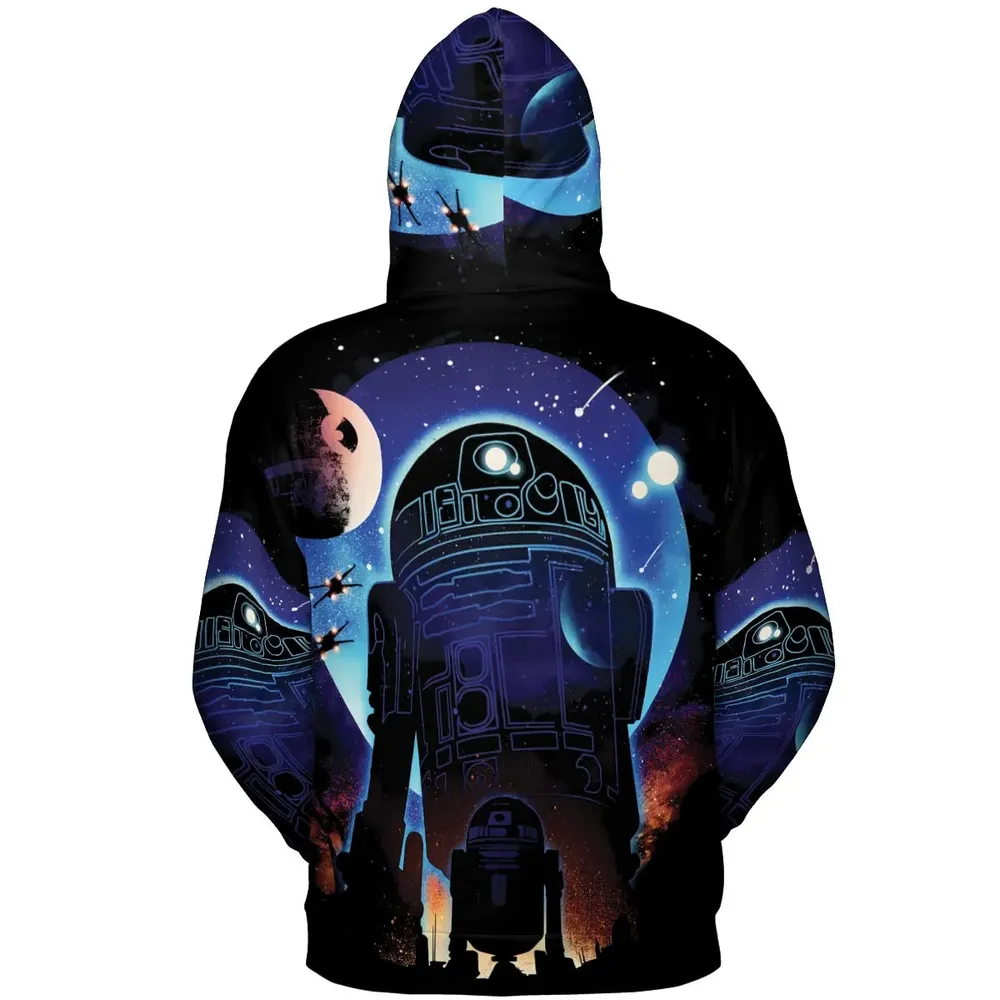 Droid Night Star Wars All-over Print Hoodie - 4