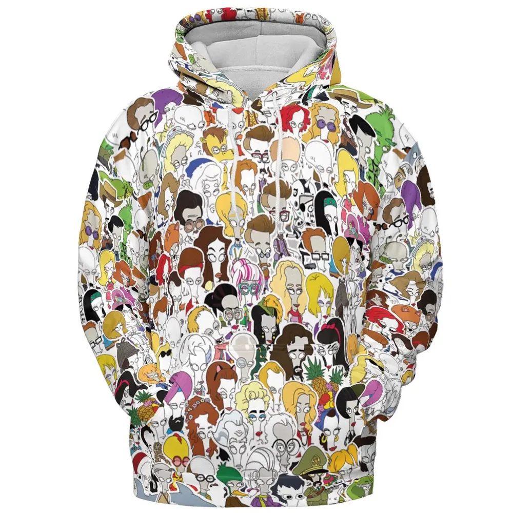 Roger the Alien American Dad All-over Print Hoodie - 2
