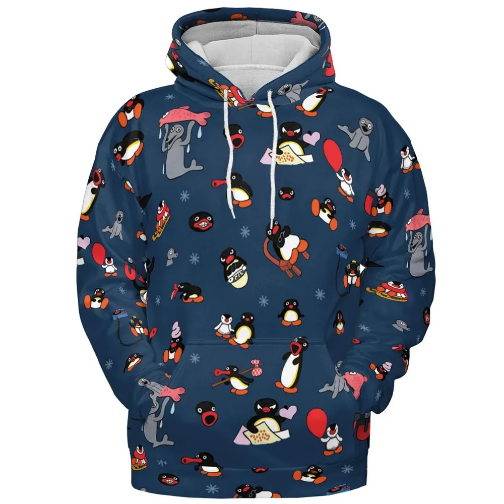 Noot Noot Pingu All-over Print Hoodie - 2