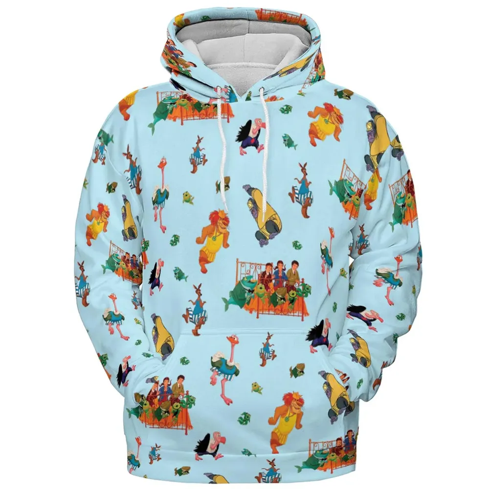Bedknobs and broomsticks Characters All-over Print Hoodie - 2