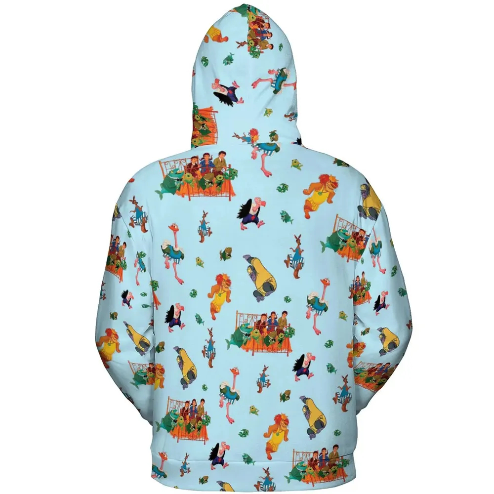 Bedknobs and broomsticks Characters All-over Print Hoodie - 4