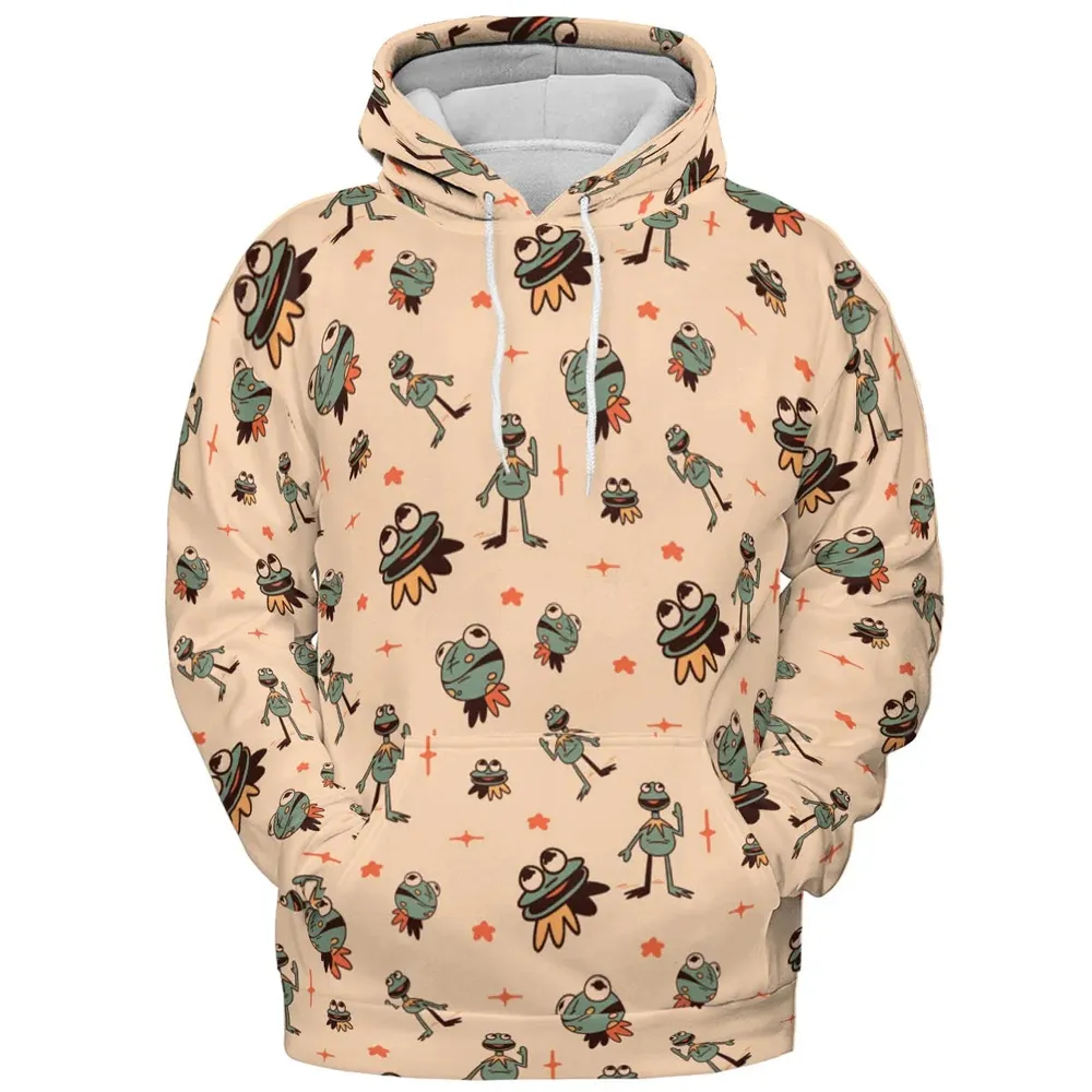 Kermit The Frog Doodles All-over Print Hoodie - 2