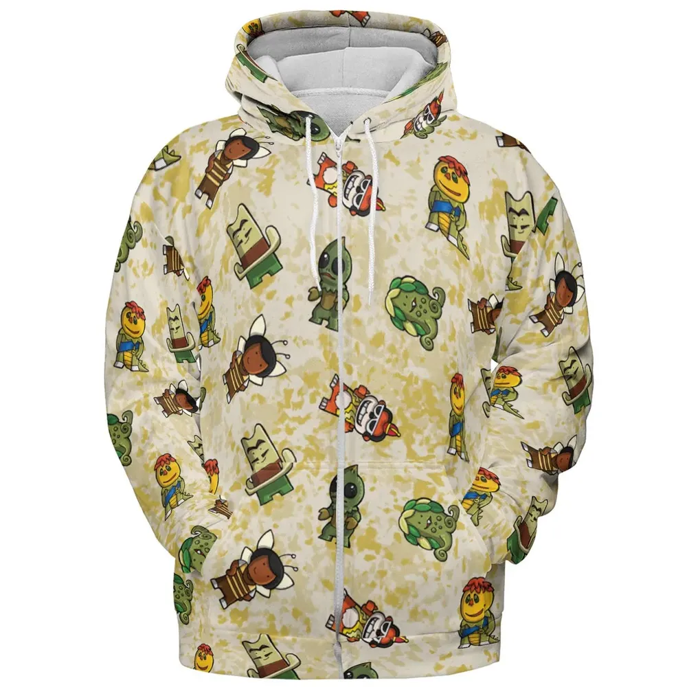 Sid and Marty Krofft Shows All-over Print Hoodie - 3