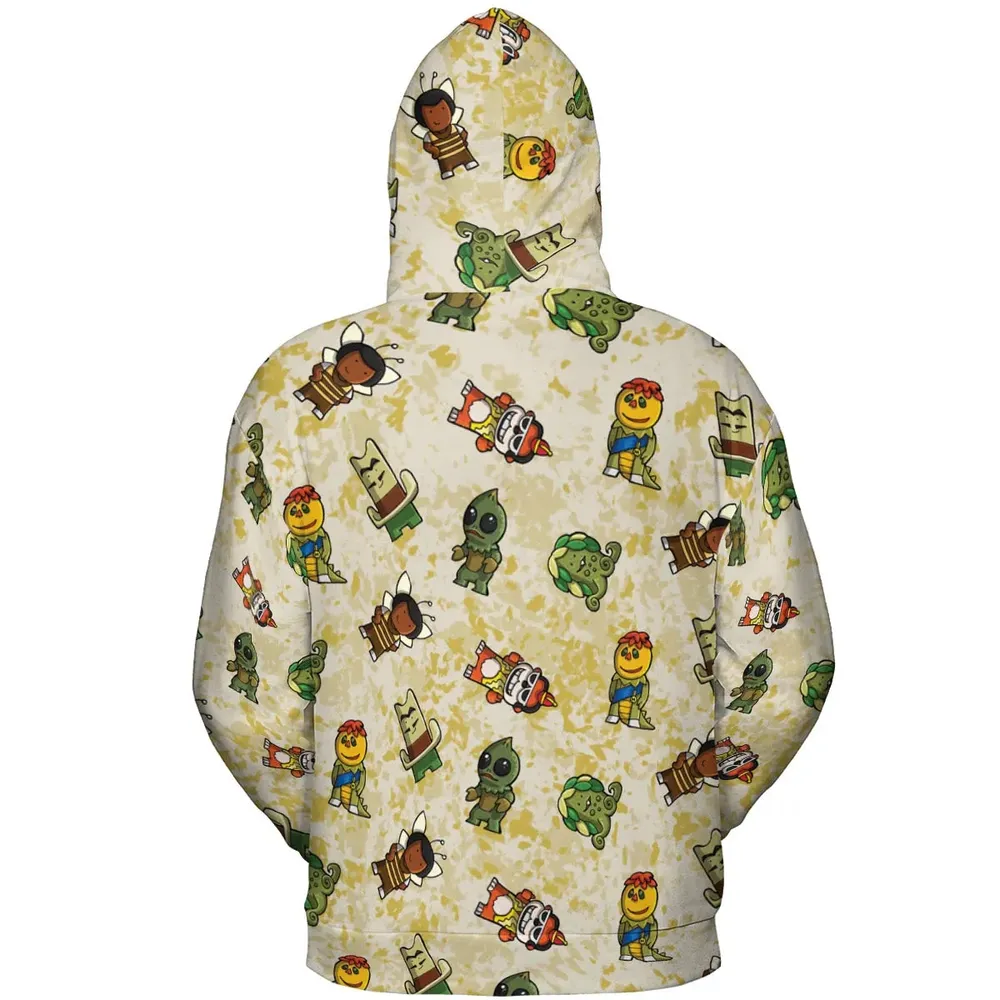 Sid and Marty Krofft Shows All-over Print Hoodie - 4