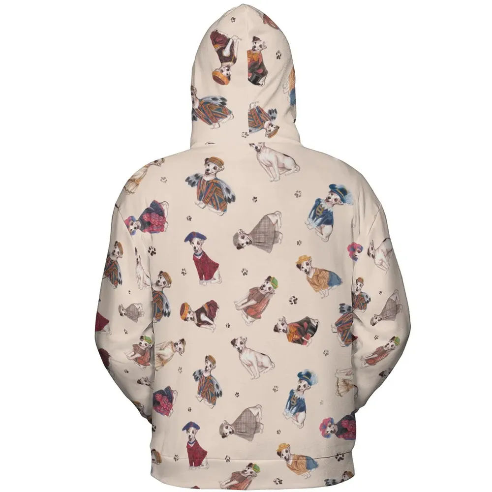 MagiCloth Costume Wishbone All-over Print Hoodie - 4