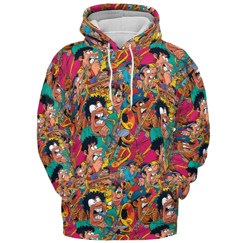 Fat Albert Animated Spin-offs All-over Print Hoodie - 2