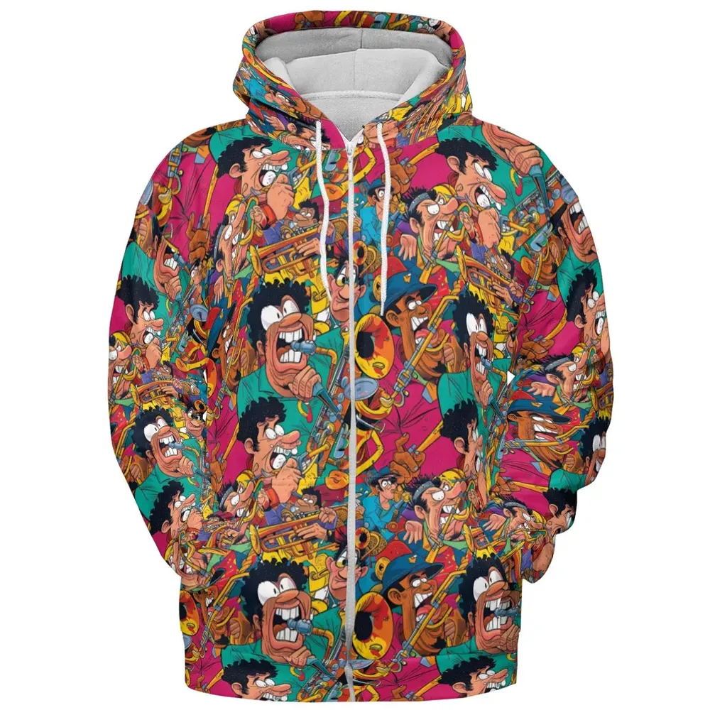 Fat Albert Animated Spin-offs All-over Print Hoodie - 3