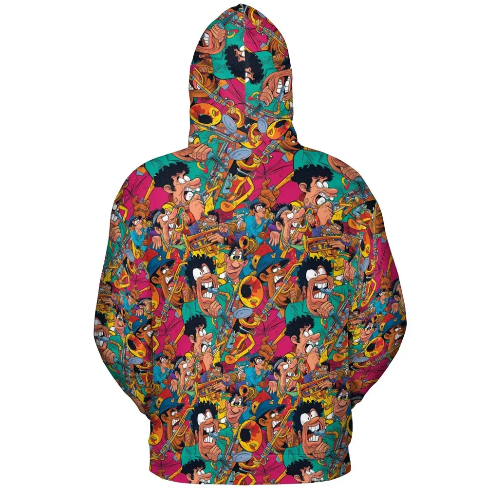 Fat Albert Animated Spin-offs All-over Print Hoodie - 4