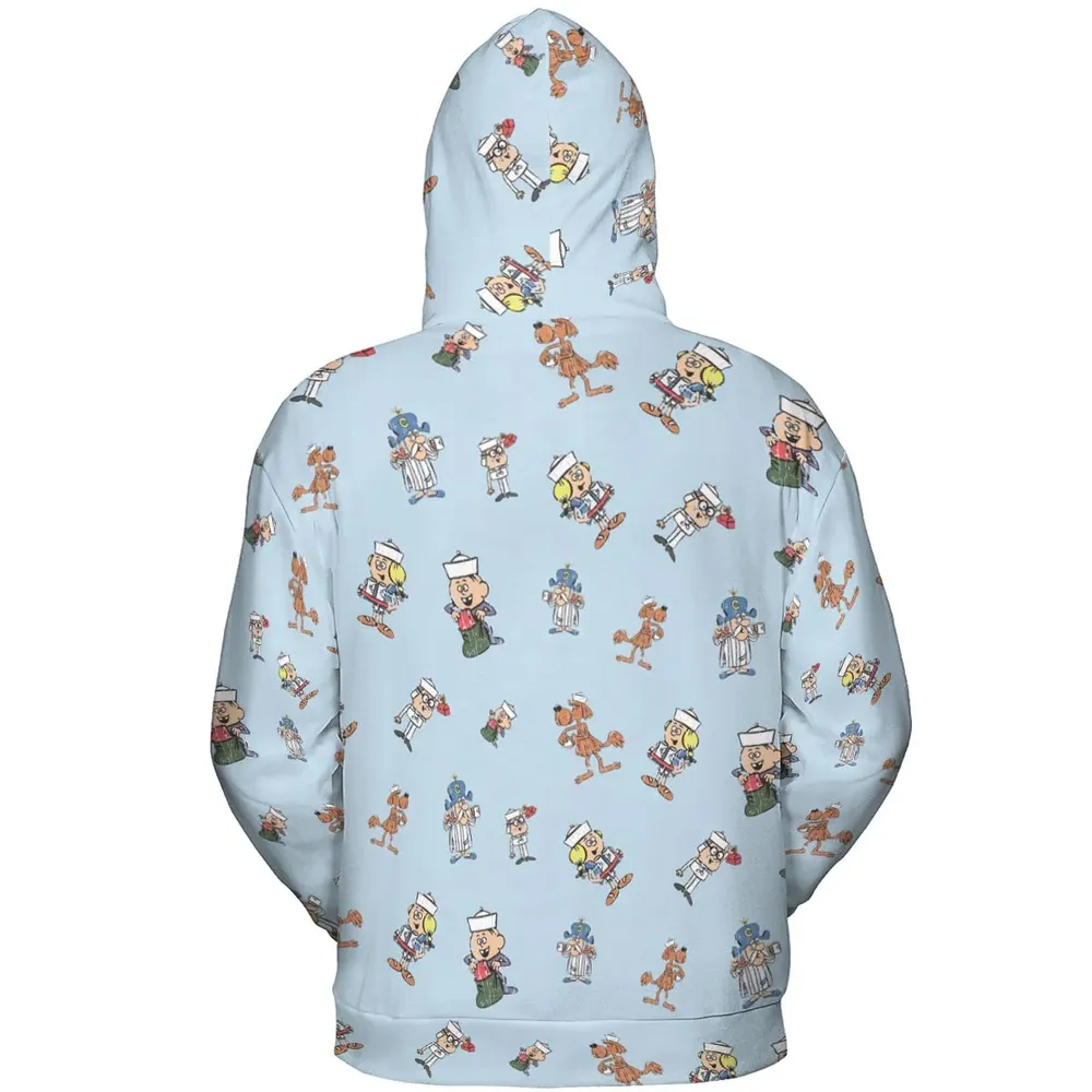 Vintage Crunch Cereal All-over Print Hoodie - 4