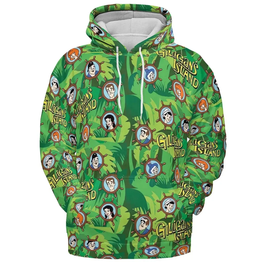 Gilligan's Island Characters All-over Print Hoodie - 2