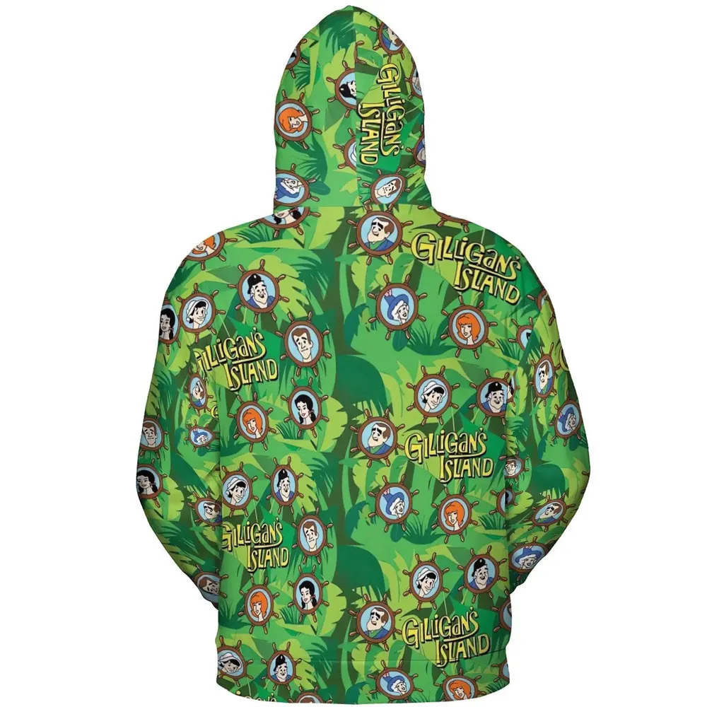 Gilligan's Island Characters All-over Print Hoodie - 4