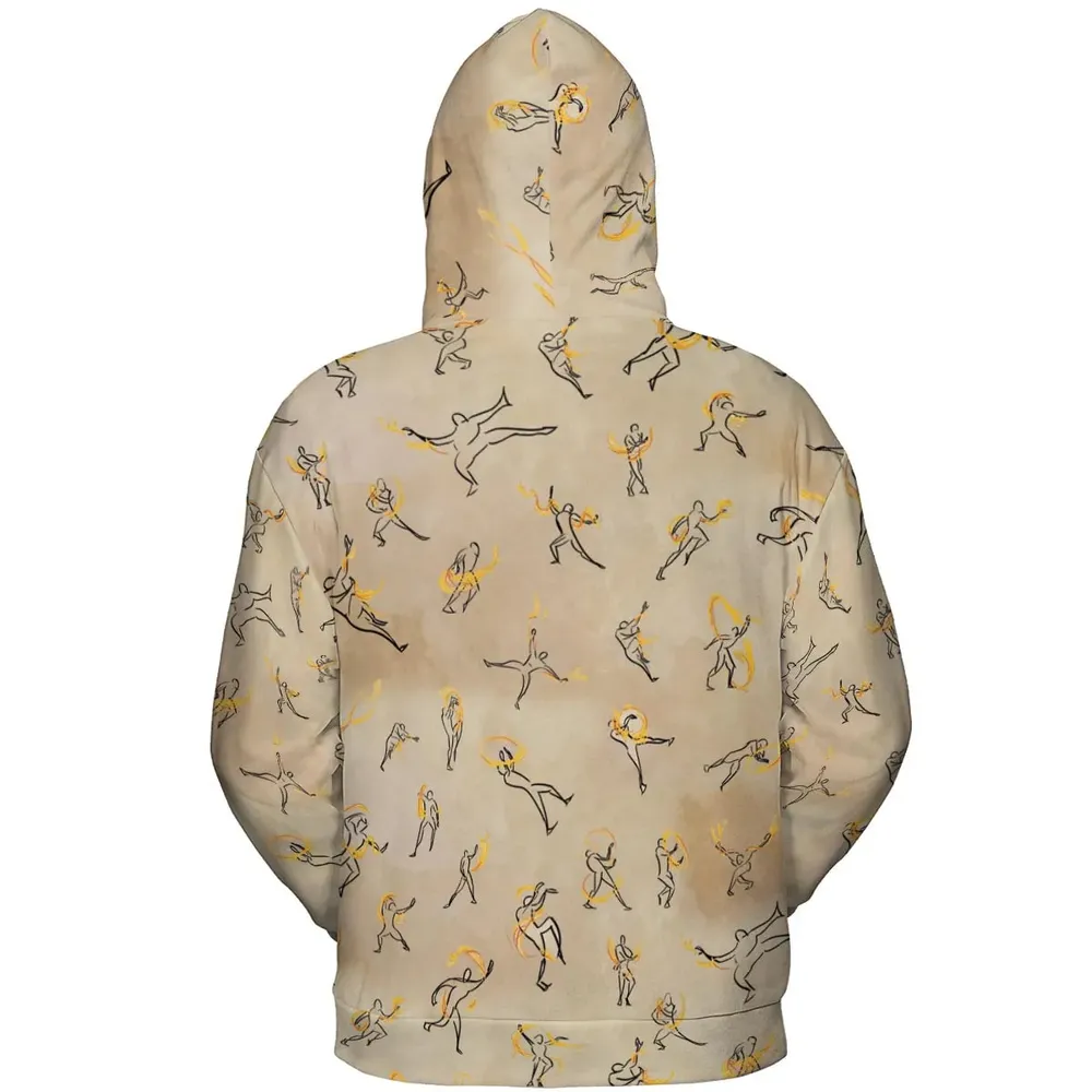 Fire Scroll Avatar The Last Airbender All-over Print Hoodie - 4