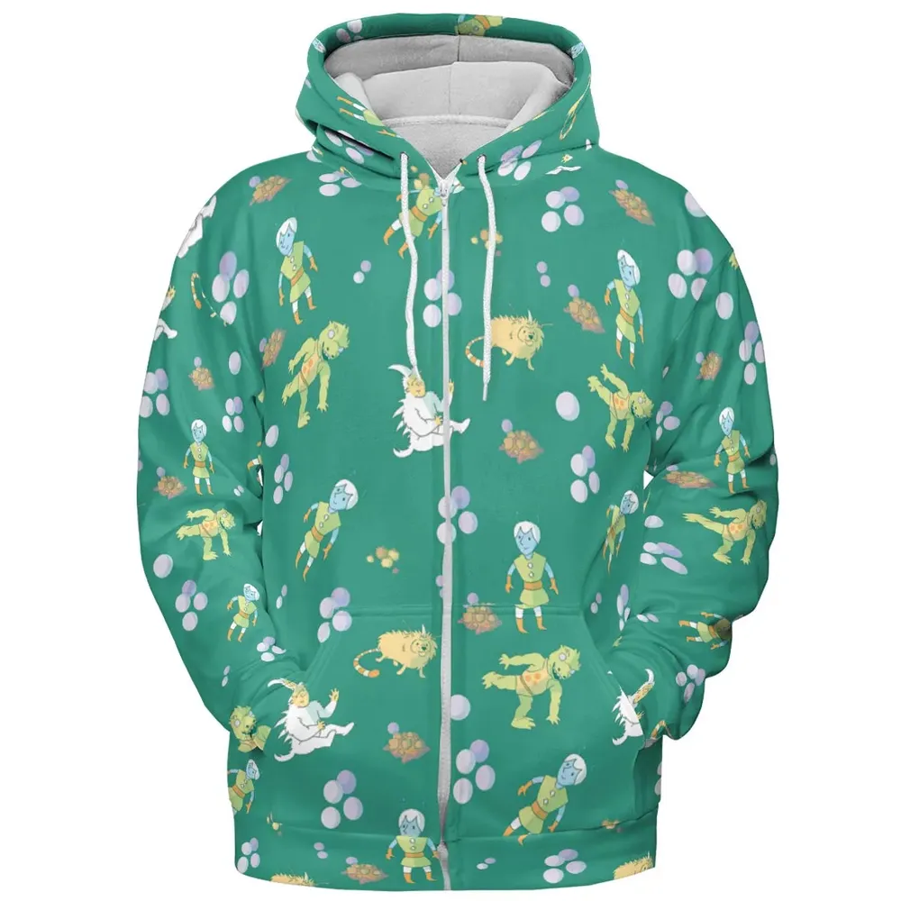Gorn Alien Star Trek All-over Print Hoodie - 3