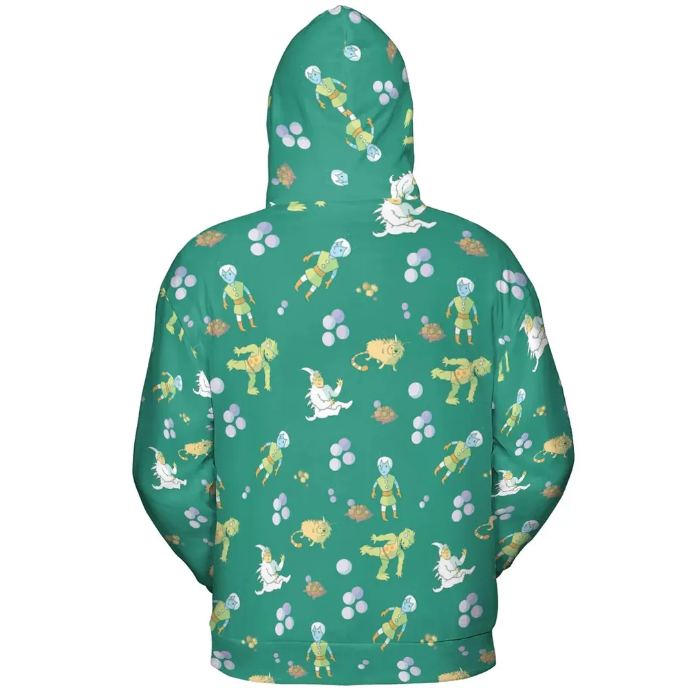 Gorn Alien Star Trek All-over Print Hoodie - 4