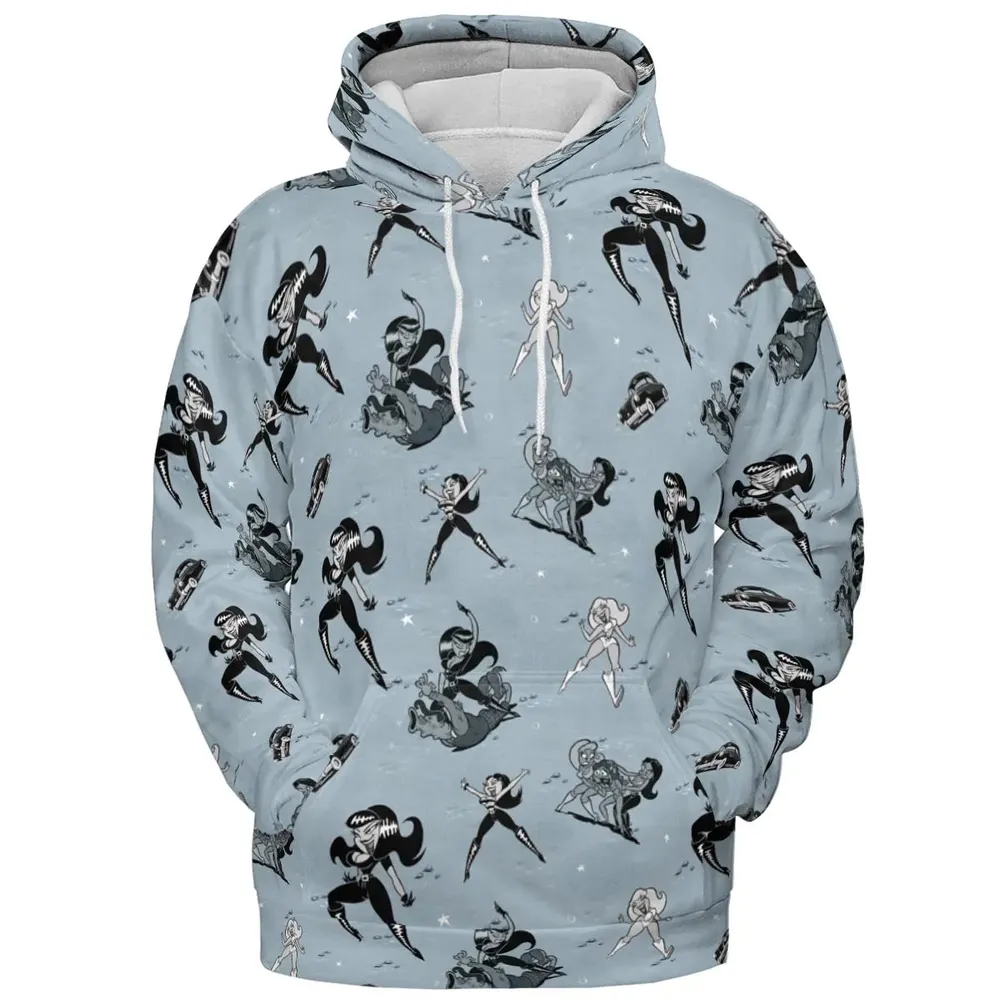 Faster Pussycat Kill Kill Characters All-over Print Hoodie - 2