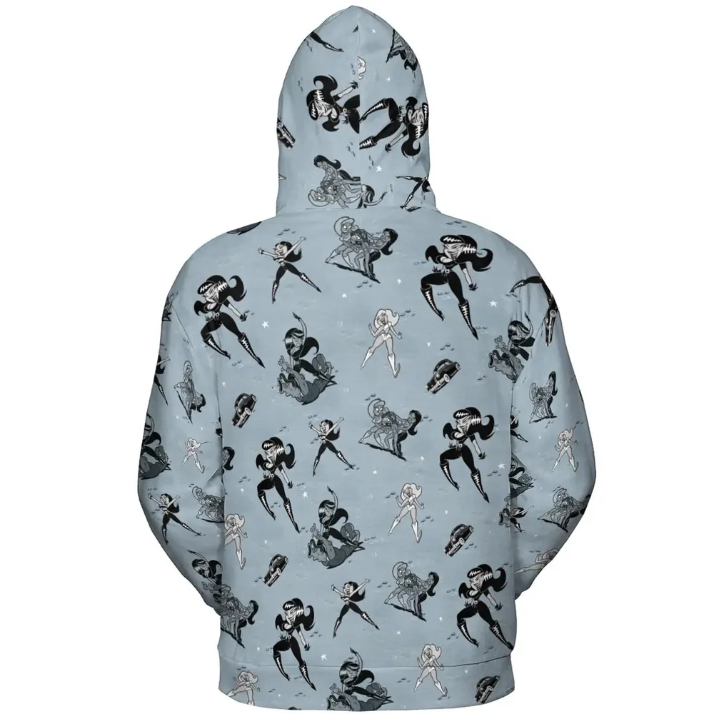 Faster Pussycat Kill Kill Characters All-over Print Hoodie - 4