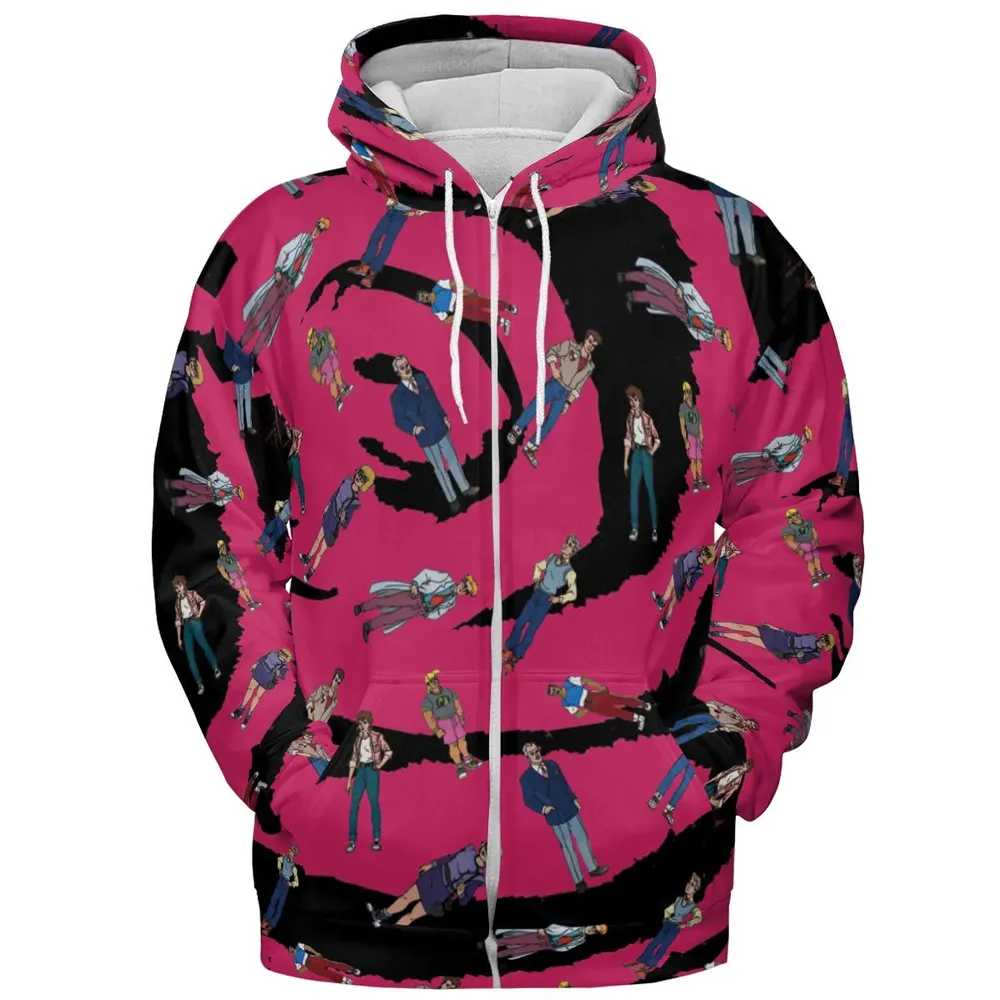 James Bond JR Cartoon characters All-over Print Hoodie - 3