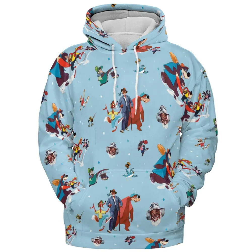 Song of The South Characters All-over Print Hoodie - 2