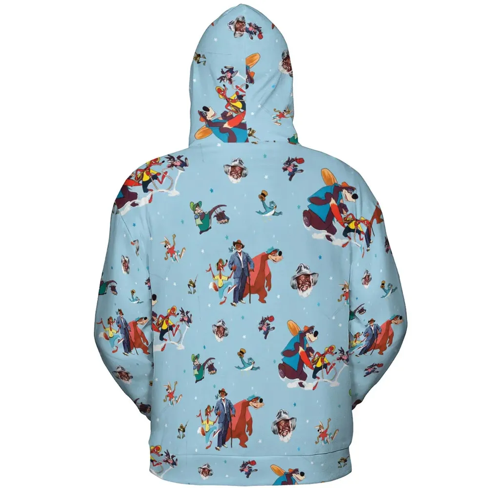 Song of The South Characters All-over Print Hoodie - 4