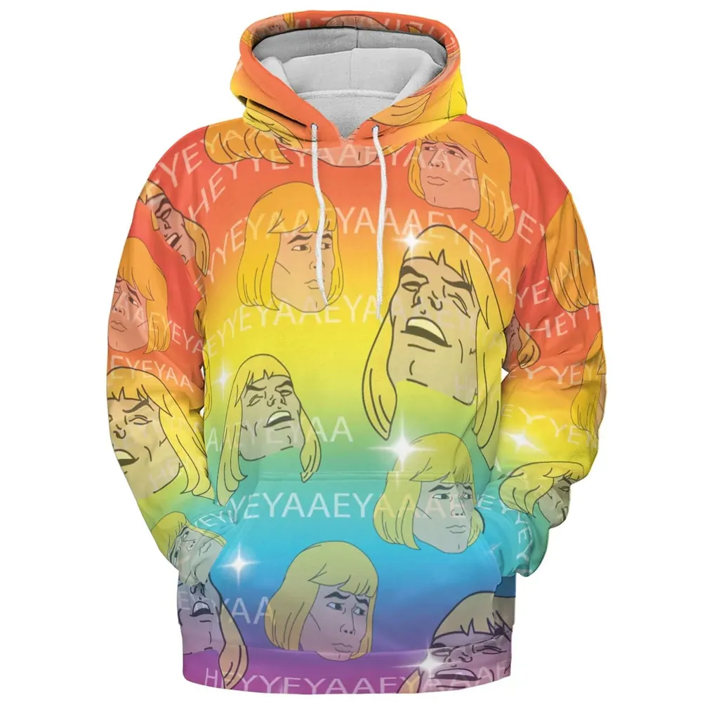 HEYYEYAA He-Man MOTU All-over Print Hoodie - 2