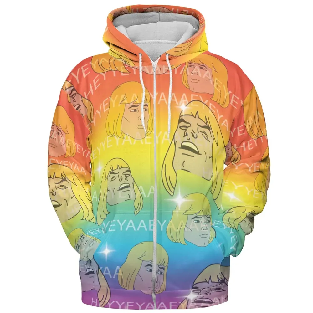 HEYYEYAA He-Man MOTU All-over Print Hoodie - 3