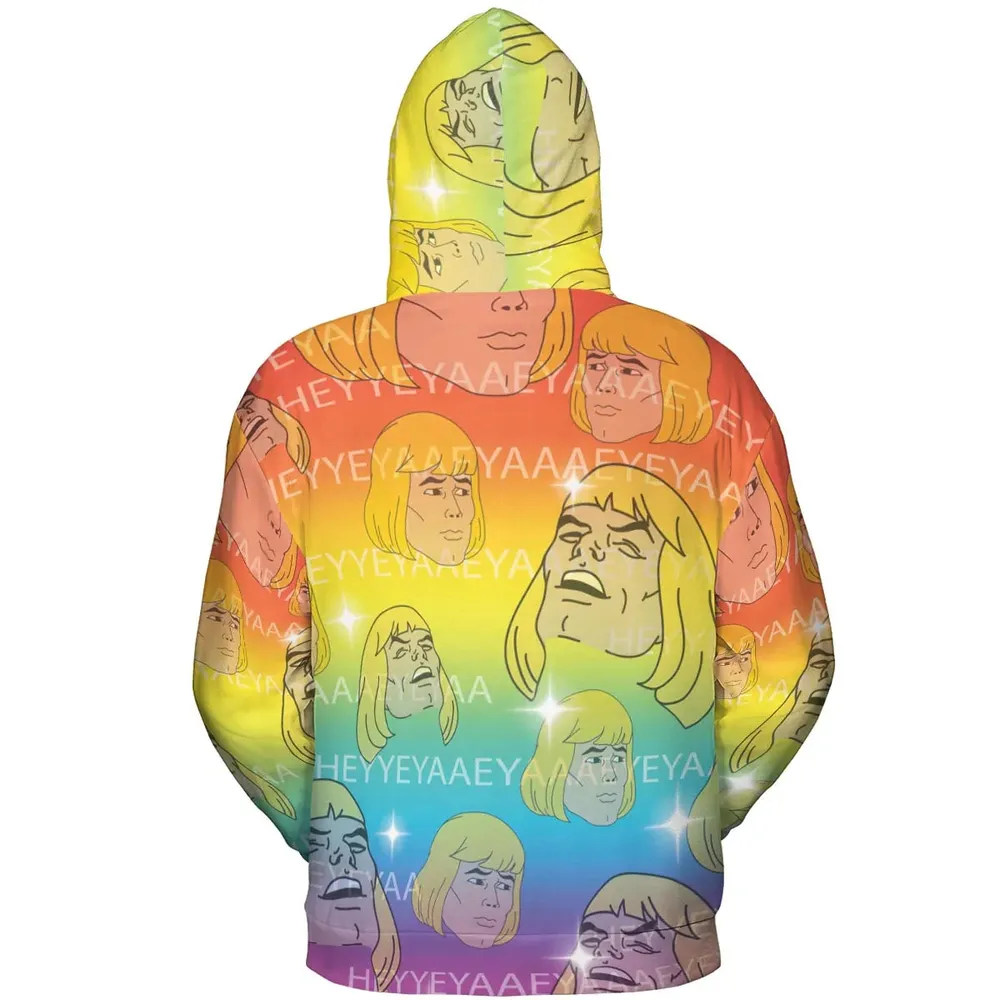 HEYYEYAA He-Man MOTU All-over Print Hoodie - 4