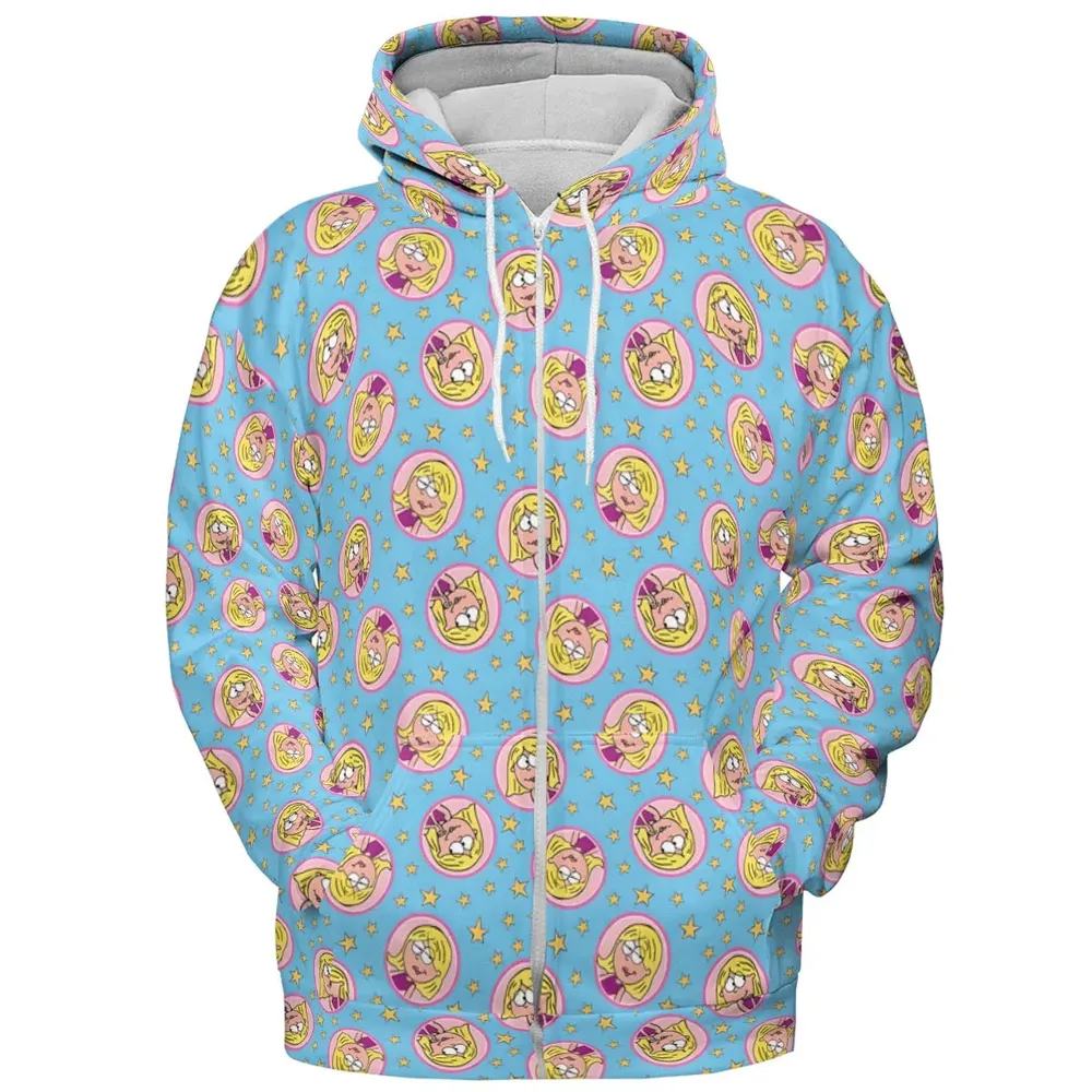 Lizzie Mcguire Badges All-over Print Hoodie - 3