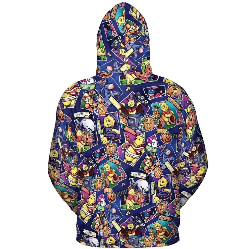 Pooh Bear Halloween All-over Print Hoodie - 4