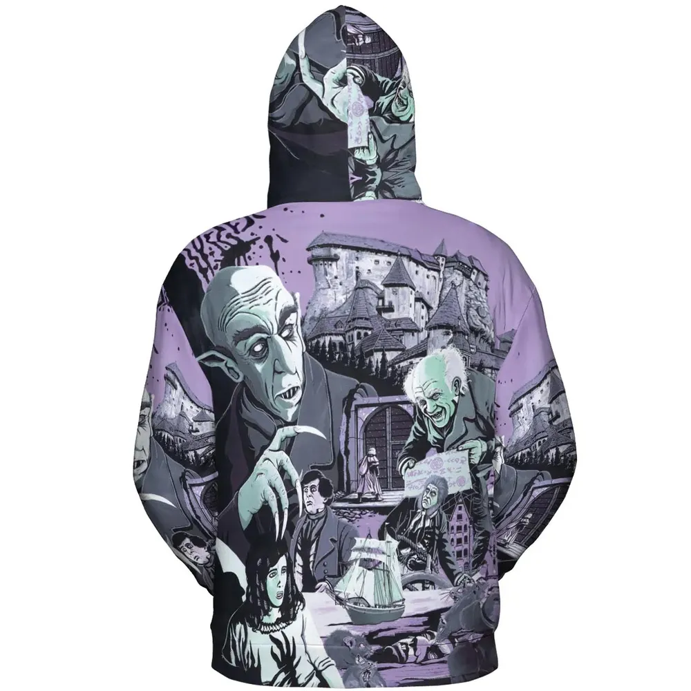 Nosferatu: A Symphony of Horror All-over Print Hoodie - 4