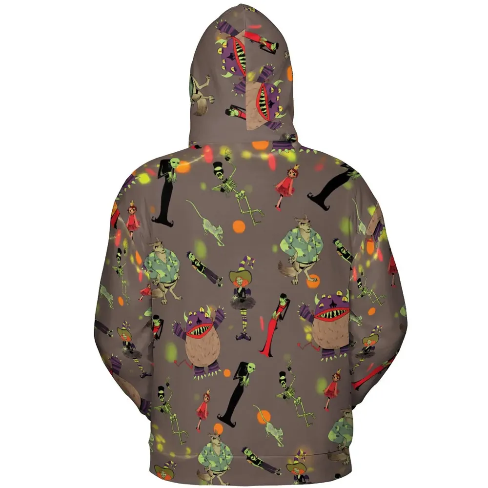 Scary Godmother Characters All-over Print Hoodie - 4