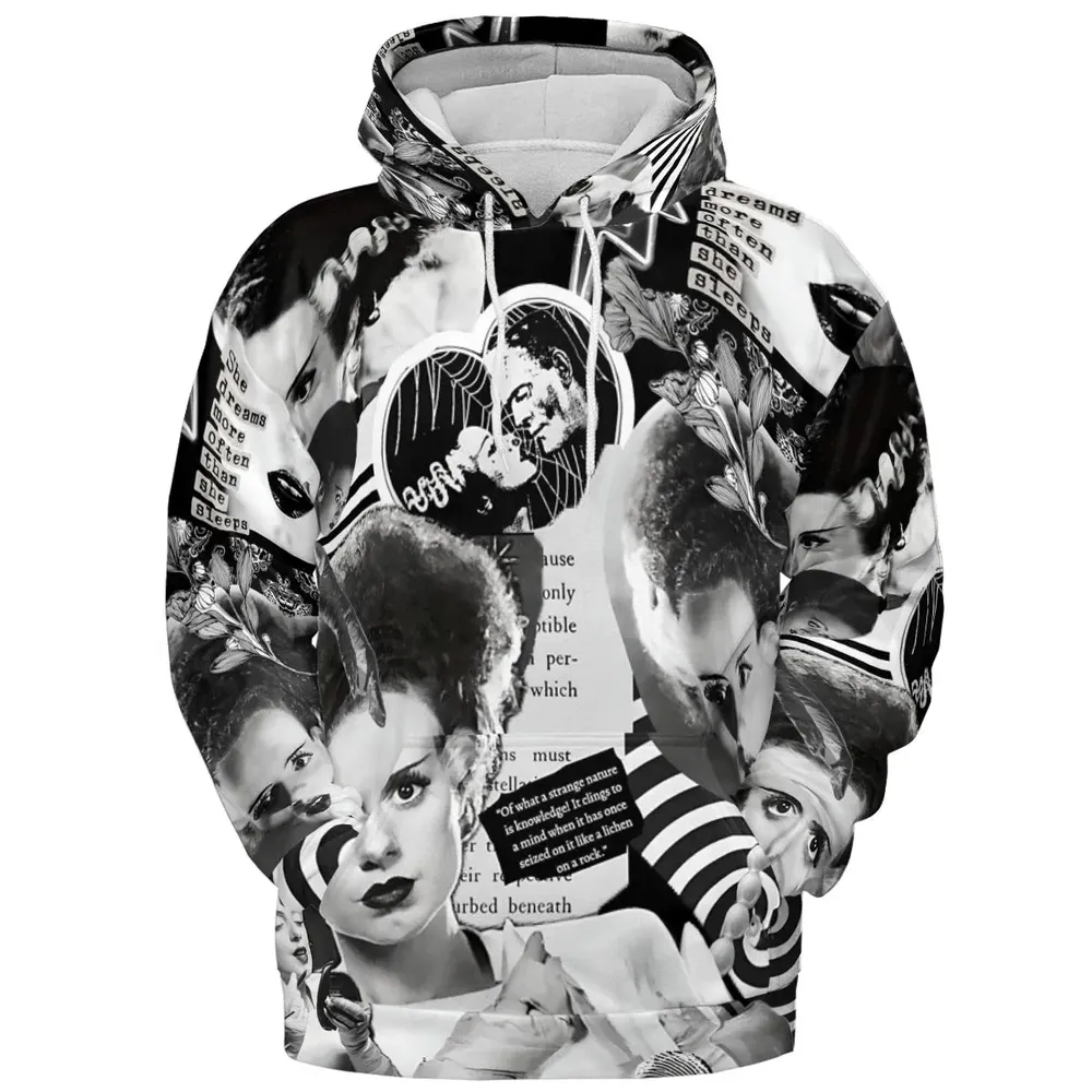 Bride Of Frankenstein All-over Print Hoodie - 2