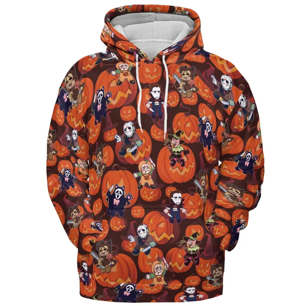 Halloween Slasher All-over Print Hoodie - 2