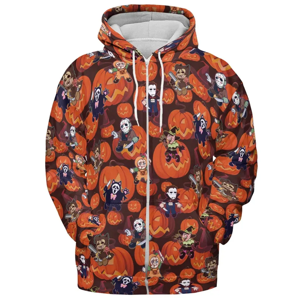 Halloween Slasher All-over Print Hoodie - 3