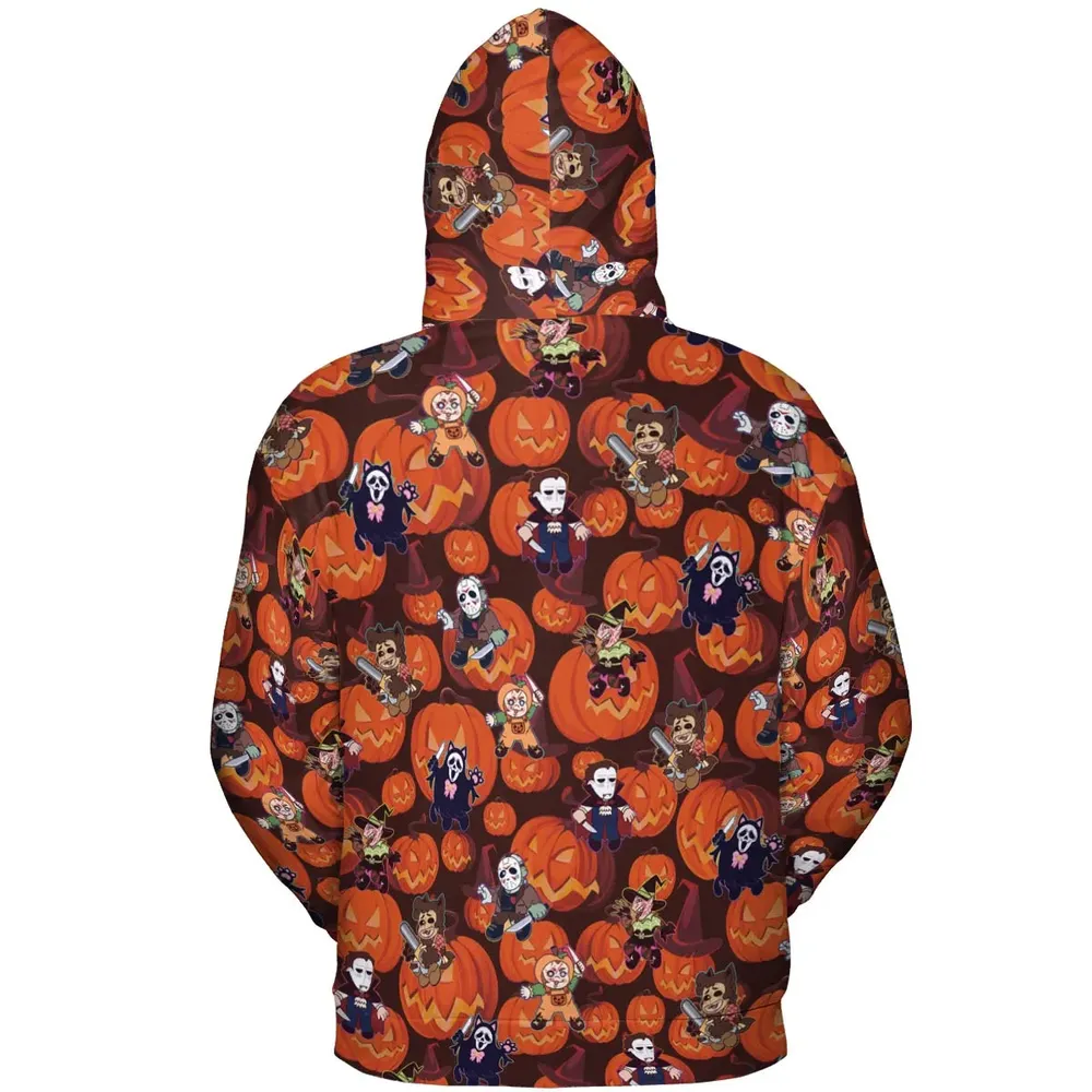 Halloween Slasher All-over Print Hoodie - 4