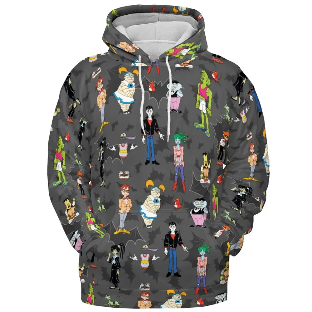 Gravedale High LineUp All-over Print Hoodie - 2