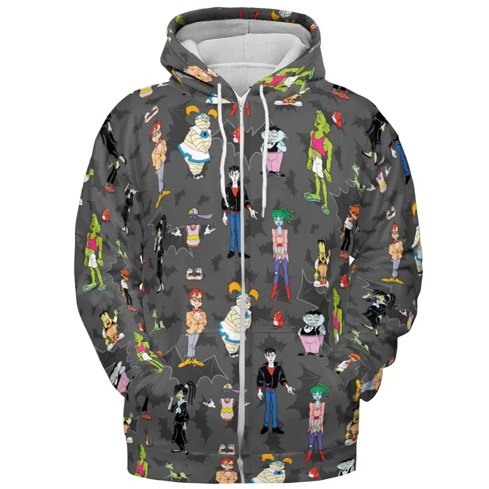 Gravedale High LineUp All-over Print Hoodie - 3